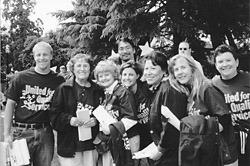 Group of activists
