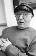 photo of David Snipper wearing a cap 